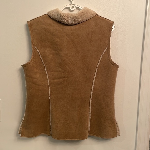 SPANNER - FAUX SHEARLING SHERPA VEST - Picture 6 of 6